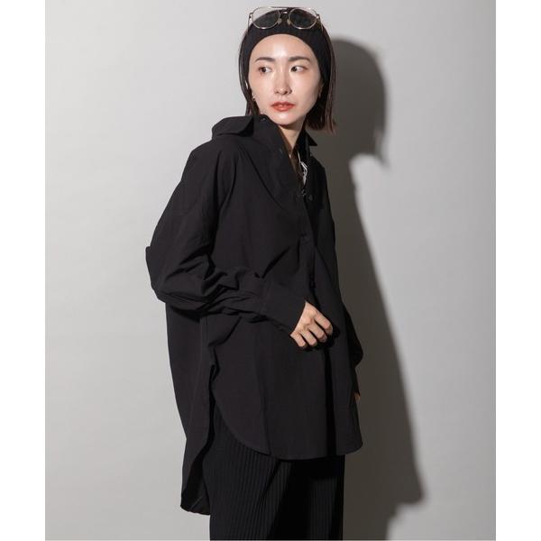 ブラウス シャツ メンズライクなオーバーシャツ レディース