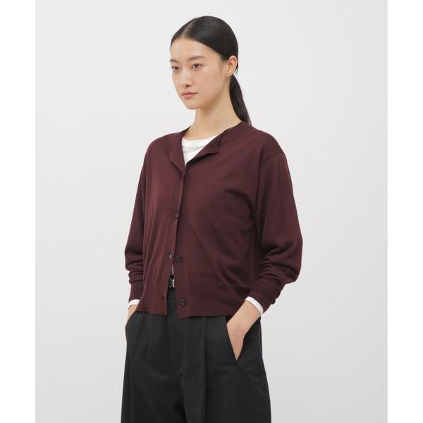 カーディガン WASHABLE WOOL レディース