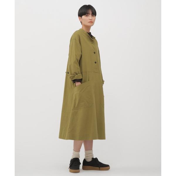 ワンピース FINE COTTON WOOL TWILL