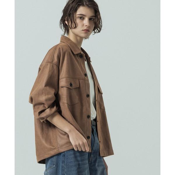 コート ジャケット 「SLICK/スリック」Synthetic Leather Trucker Ja...