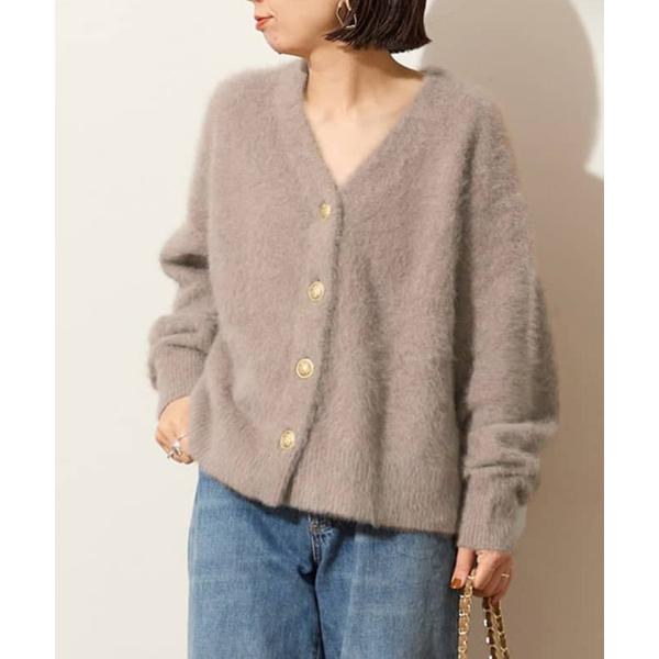 カーディガン 「追加2」FOX CASHMERE Vネックカーディガン レディース