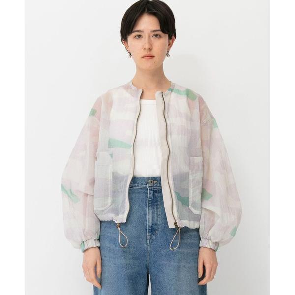 「Johnbull」 ナイロンブルゾン FREE ピンク系その他 レディース