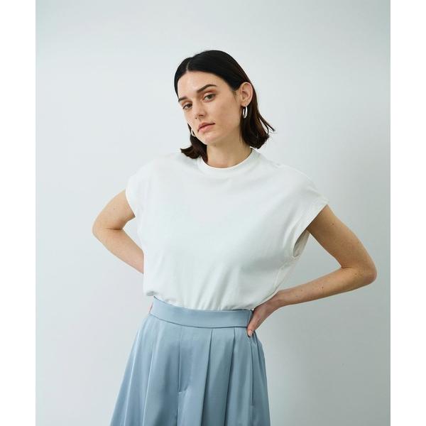 「N.O.R.C」 ノースリーブトップス フリー オフホワイト レディース