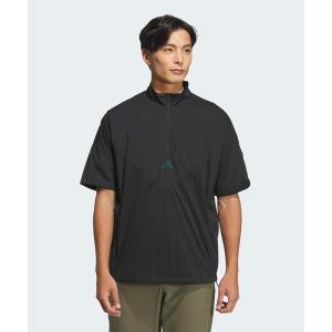 コート ジャケット W.RDY 春夏 アノラックジャケット / ハーフジップ「adidas Golf/アディダスゴルフ」 メンズ