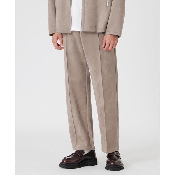 パンツ スエードライクストレートイージー メンズ