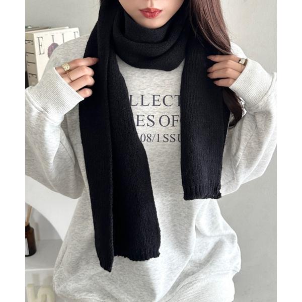 マフラー ストール 13色展開 シンプルコンパクトマフラー レディース