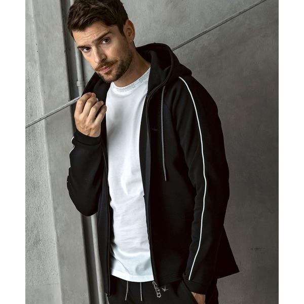 パーカー 1PIU1UGUALE3 RELAX(ウノピゥウノウグァーレトレ リラックス)パイピング ...