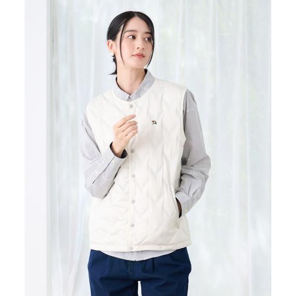 ダウンベスト ベスト シームレス シェア インナーダウンベスト レディース メンズ