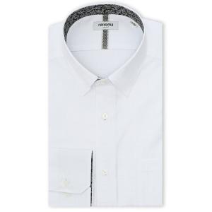 綿混イージーアイロン長袖シャツ