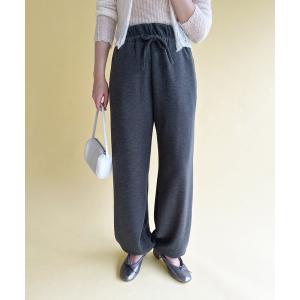 スラックス パンツ 「SKIN*LULU」スウェットパンツ レディース