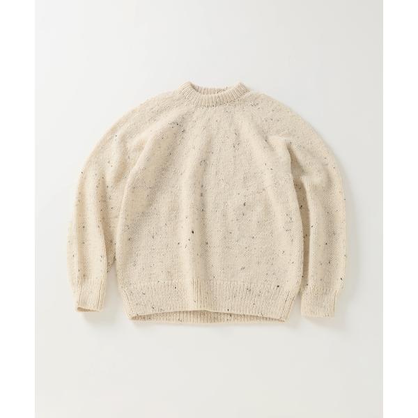 セーター ニット E. アルパカ ネップ ハンドニット メンズ レディース