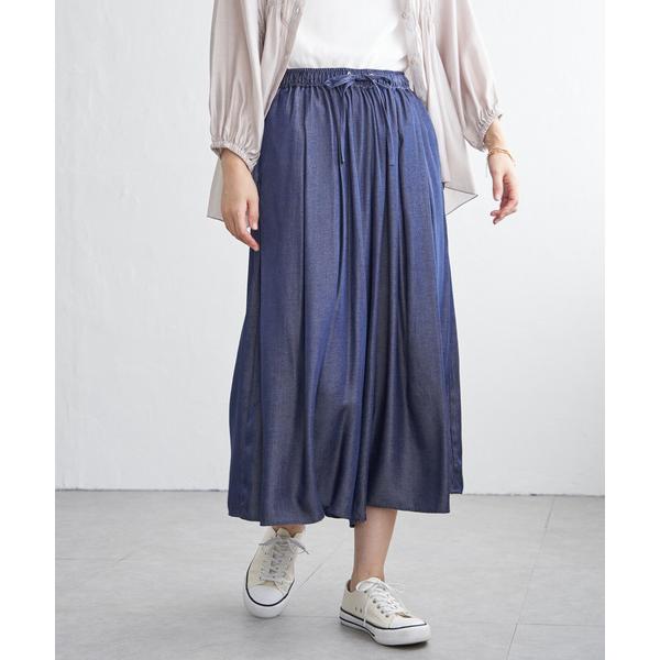 パンツ ビンテージツイルタックスカーチョ レディース