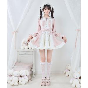 DearMyLove ワンピース 上品胸開きフリルワンピース : ZOZOTOWN