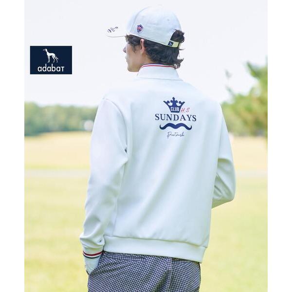 tシャツ 「新レーベル ADABAT NAVY」せとはるコラボ ハーフジッププルオーバー メンズ