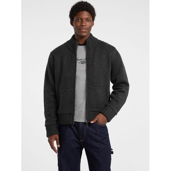ブルゾン アウター GUESS JEANS Long Sleeves Padded Zipped S...