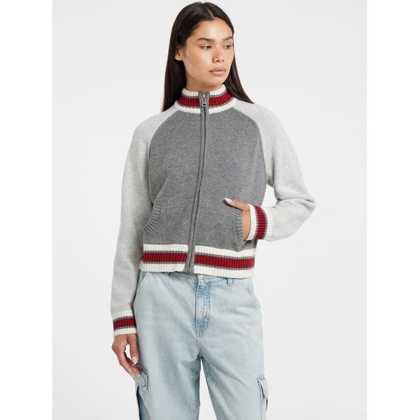 カーディガン GUESS JEANS Long Sleeves Zipped Back Intars...