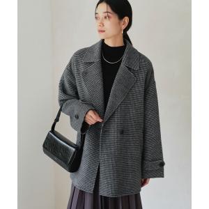 コート アウター 「size SHORTあり」リバー テーラード ミドルコート レディース