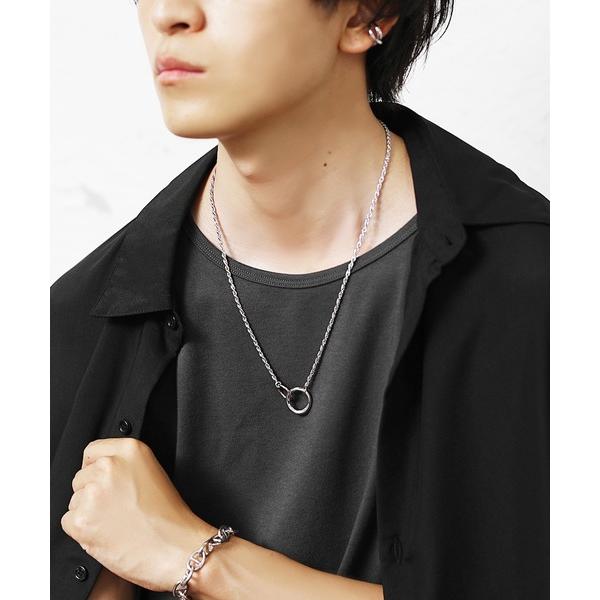 ネックレス 「MinoriTY select」デュアルリンクネックレス メンズ ウィメンズ ユニセッ...