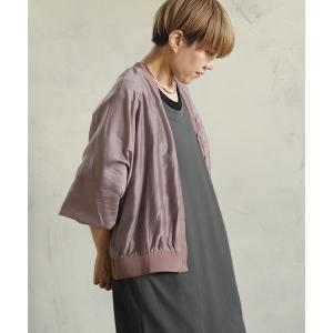 ブラウス シャツ 長袖シアーブラウスカーデ レディース