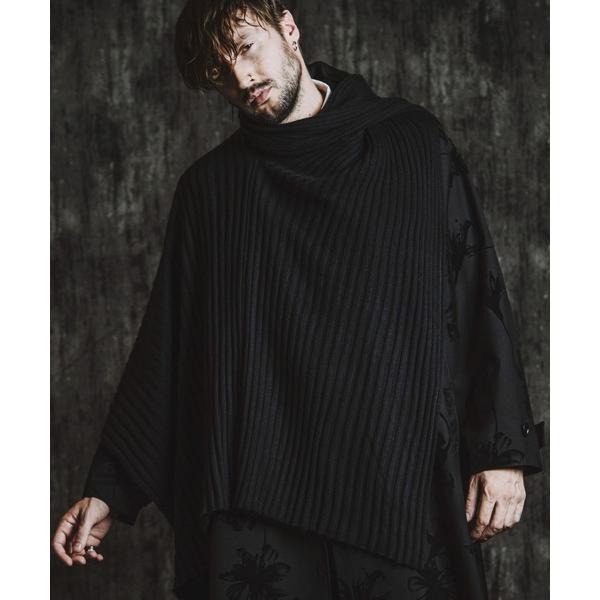 ポンチョ 「NO ID.」4-Way Twist Knit Poncho / 4ウェイ ツイスト ニ...