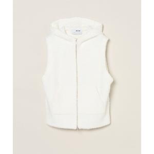 ベスト ジレ フェザーウール ベスト レディース