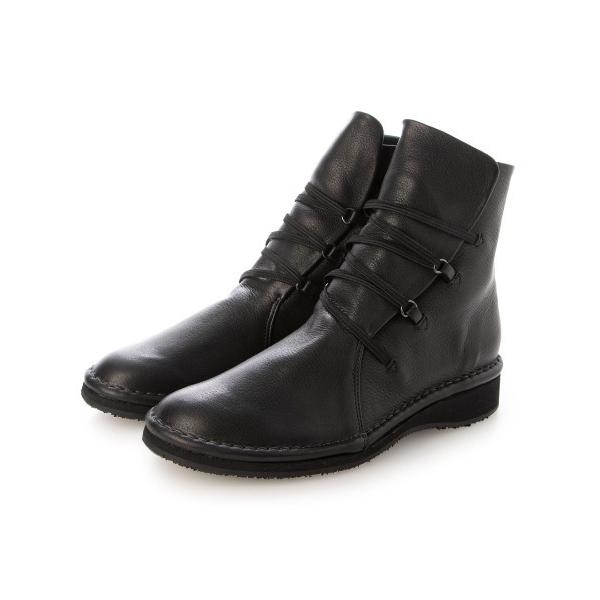 ブーツ ソフトレザーショートブーツ レディース