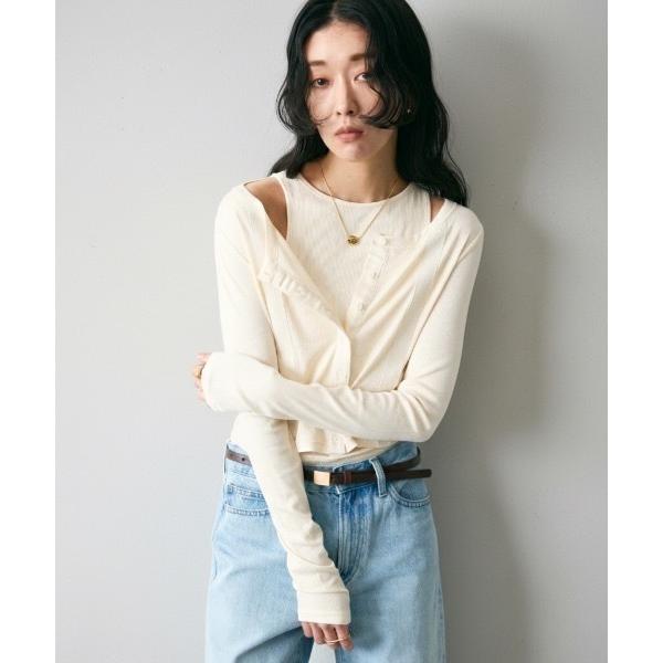 アンサンブル Layered multi rib ensemble / レイヤードマルチリブアンサン...