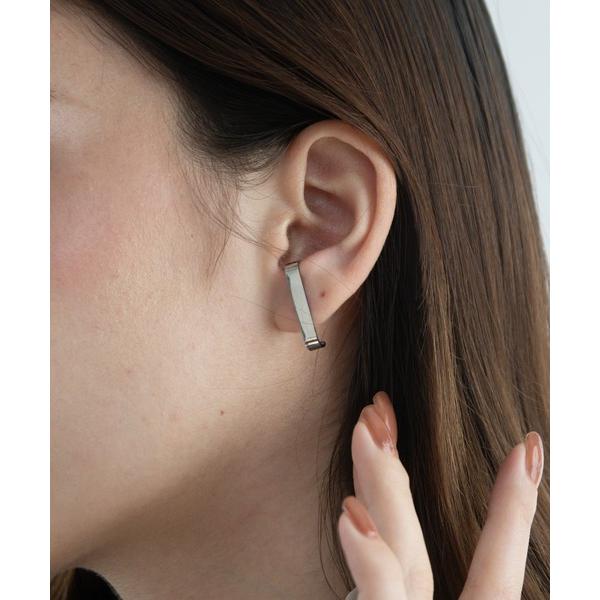 ピアス 金属アレルギー対応スクエアバー ピアス レディース メンズ