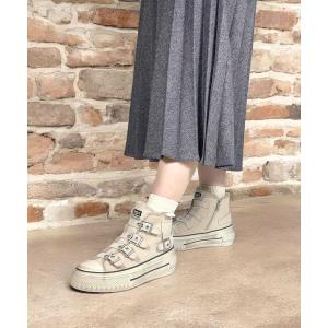 スニーカー ASH/アッシュ「RAINBOW FUR」厚底ファーハイカットスニーカー レディース
