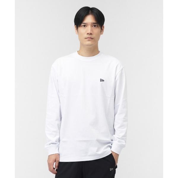 tシャツ ニューエラ  LS CT TEE PENDLETON WHI メンズ