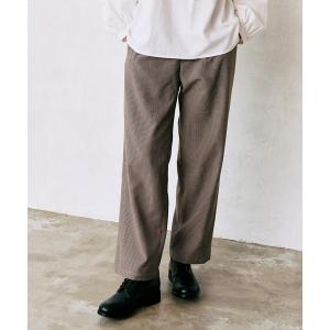 パンツ スタンダードチェックパンツ レディース