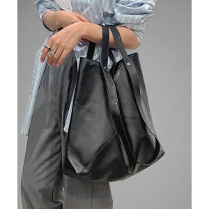 トートバッグ 「U/遊」ゴートレザー2WAYTOTEBAG /山羊革 /本革 レディース メンズ