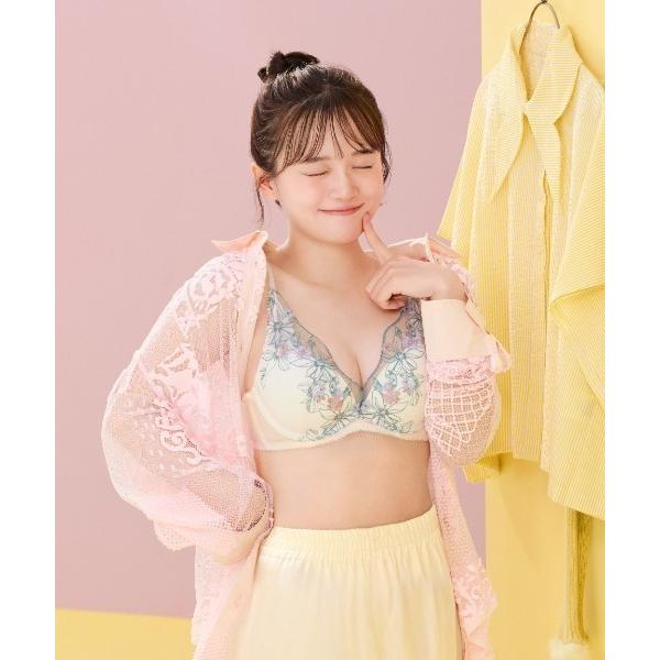 ブラジャー 夢みるブラ DeepV ブラジャー1 アップルブロッサム「A，B，C，Dカップ」 AMS...