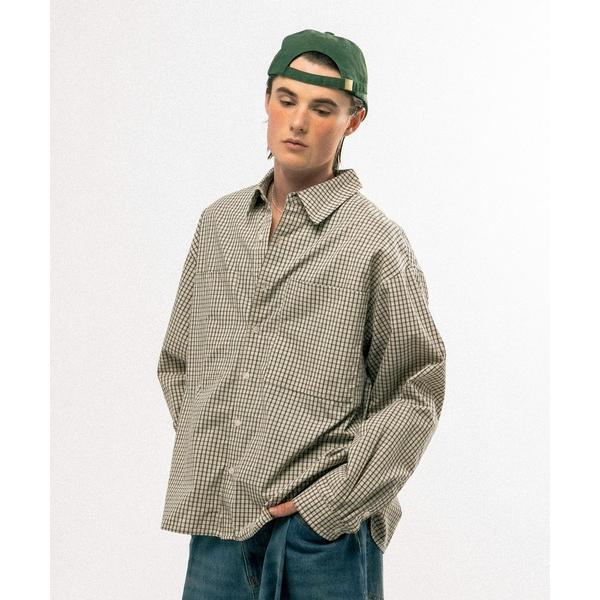シャツ double pocket box-cut shirt / ダブルポケットボックスカットシャ...