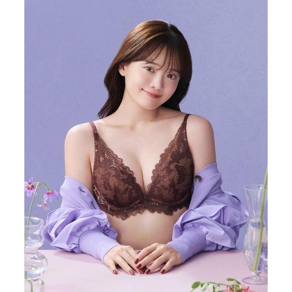 ブラジャー 夢みるブラ DeepV ブラジャー2 アップルブロッサム「A，B，C，Dカップ」 AMS...