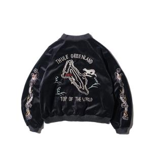 スカジャン THRIFTY LOOK / スリフティールック SOUVENIR GREENLAND BLOUSON メンズ レディース