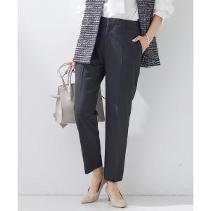 パンツ 「褒められパンツ/ウール混」スティックパンツ レディース