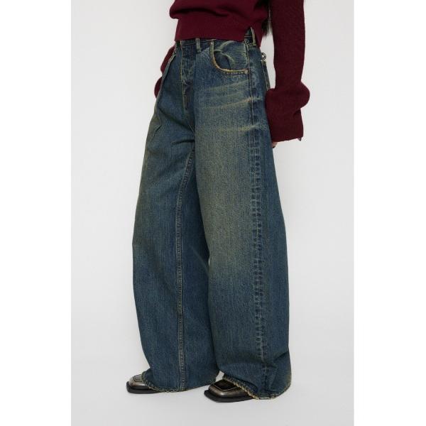 ジーンズ デニム デニムパンツ CLASSIC WASH TUCK デニム レディース