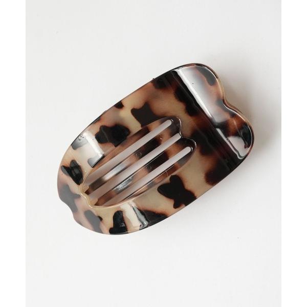 ヘアクリップ 「 Port / ポート 」 べっ甲風 ニュアンス　ヘアクリップ / 大判ヘアクリップ...