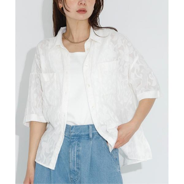 「URBAN RESEARCH Sonny Label」 半袖シャツ FREE オフホワイト レディ...