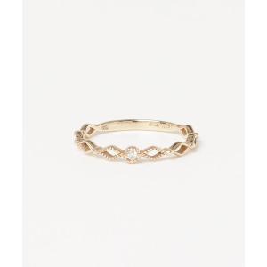 「SIENA ROSE」 ビジューリング - ゴールド レディース