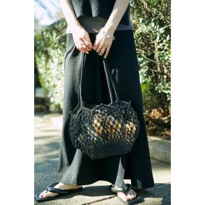 「BLACK BY MOUSSY」 かごバッグ FREE ブラック レディース