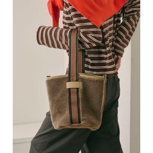 ショルダーバッグ バッグ 「別注」「Folna」フェイクムートン ワンショルダーバッグ レディース