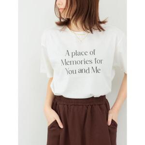 tシャツ 「接触冷感」ロゴプリントTシャツ レディース