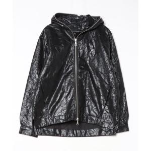 ブルゾン アウター A.F ARTEFACT/エーエフ・アーティファクト/HOODED ZIPPER BLOUSON / WASHER SYNTHET
