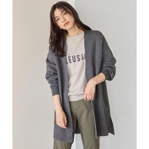 カーディガン トッパーニットカーデガン レディース