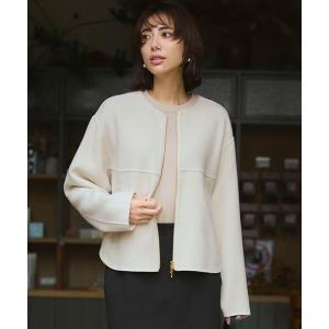 23区（ニジュウサンク） ノーカラーコート コート 「VERYコラボ/撥水