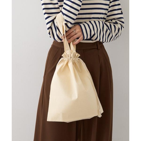 ハンドバッグ 「SETUP7」厚手コットンガゼット巾着トート（M） TR-0871 TRW