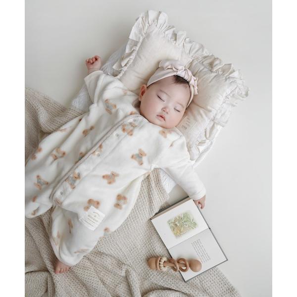 スリーパー アニマル総柄 おやすみ ベスト