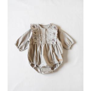 ベビー服 ロンパース フルーツ刺しゅう ロンパースの買取情報